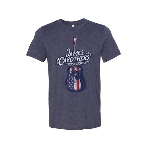 US Flag / Guitar T-Shirt